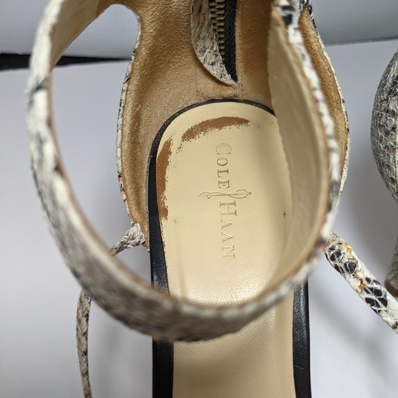 Cole Haan strappy heels Women's Size 9 1/2 - Picture 6 of 10